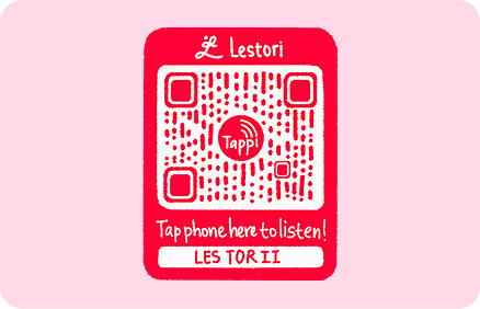 Lestori Red Sticker